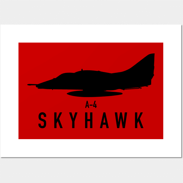 A-4 Skyhawk Wall Art by TCP